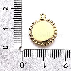 Pendentifs en laiton zircon cubique transparent&nbsp;LS-KK-G530-01A-G