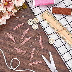 50 шт. нитевдеватели для швейной машины в форме рыбы DIY-CP0011-20B