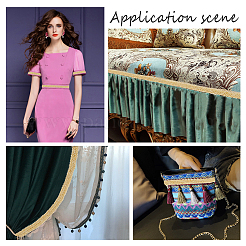 10 ярд полиэстеровой кружевной тесьмы «сороконожки»&nbsp;OCOR-GF0001-55C