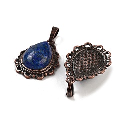 Gefärbte natürliche Lapislazuli-Tropfenanhänger&nbsp;G-K363-01R-04