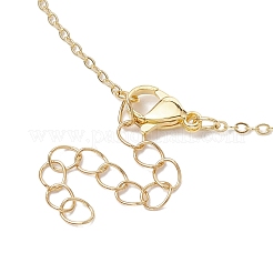 Colliers avec pendentifs étoile de mer en alliage émaillé&nbsp;NJEW-JN04770