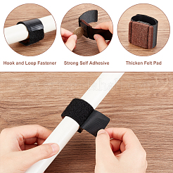 20 комплект войлочных мебельных накладок с застежками-липучками для стула-сани&nbsp;FIND-BC0003-12