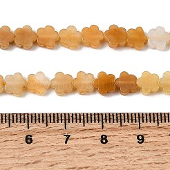 Естественный желтый авантюрин бисер нитей G-B138-C20-01