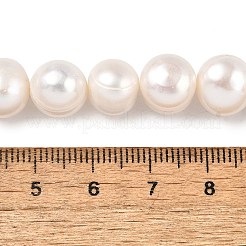 Нити из натурального культивированного пресноводного жемчуга PEAR-I007-07U-02