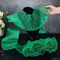 Plissiertes Organza-Polyesterband&nbsp;OCOR-WH0104-14