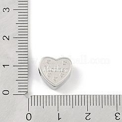 Европейские бусины из нержавеющей стали 304 STAS-K286-04I-P