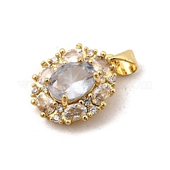 Латунные микро проложить кубического циркония подвески&nbsp;KK-I360-010G-01