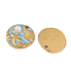 Подвески из нержавеющей стали 304 с эмалью STAS-K309-02G