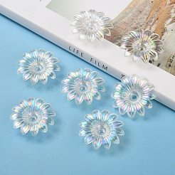 Прозрачные акриловые бусины X-TACR-R14-9