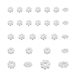 24 шт. 925 бусины-разделители из стерлингового серебра&nbsp;STER-PH0002-53