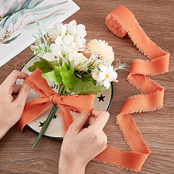 Полиэстеровая потертая лента длиной 10 м. OCOR-WH0094-01C