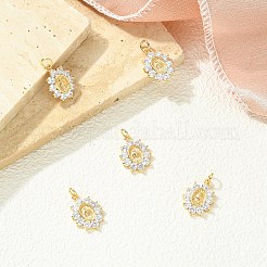 Pendentifs en laiton Shegrace sertis de micro-pavés de zircone cubique&nbsp;XGRQ3P737-617G
