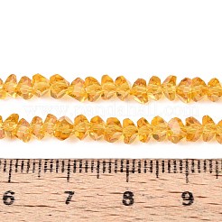 Прозрачные стеклянные бусины GLAA-N018-4mm-24