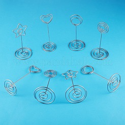 Держатель визитки из углеродистой стали в 20 стилях&nbsp;AJEW-SZ0001-79