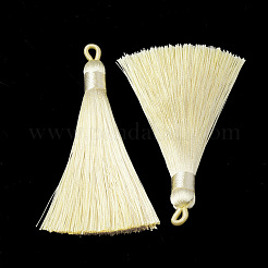 Полиэстер кисточка большие подвески украшения AJEW-S059-19