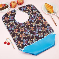 Polyesterlätzchen für Erwachsene zum Essen&nbsp;AJEW-WH0020-62E