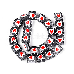 Ручной спрей окрашены бусины бисера&nbsp;LAMP-N035-02A