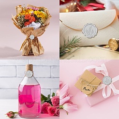 50шт. клейкие восковые наклейки DIY-CP0010-99D