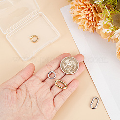 4 шт. 4 стиля пружинных запорных колец из нержавеющей стали 304 STAS-GO0001-26