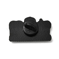 Emaille-Anstecknadeln mit Zahnmotiv&nbsp;JEWB-E043-02EB-04
