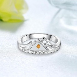 Кольца из горного цинкового сплава со стразами для женщин FS-WG7805C-04