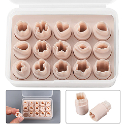 15шт 15 вида пластиковых глиняных форм&nbsp;DIY-WH20032-50