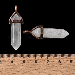 Naturquarz Kristall Anhänger&nbsp;G-H360-01R-08