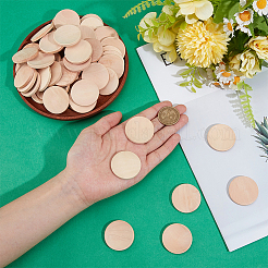 50 шт. необработанная древесная щепа&nbsp;WOOD-OC0004-33