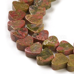 Природные Unakite бисер нитей G-M403-A16