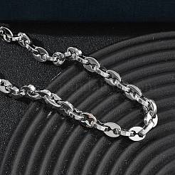 6 mm ovale Gliederkettenarmbänder aus Edelstahl 304&nbsp;SA-CBA2696-19P