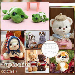 Акриловый безопасный инструмент для вставки глаз для изготовления игрушек TOOL-WH0155-169