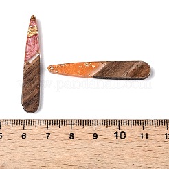 Подвески из эпоксидной смолы и орехового дерева RESI-N039-116