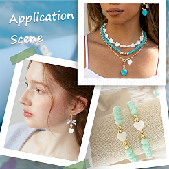 2 нить бусин из натуральных пресноводных ракушек SHEL-SC0001-35