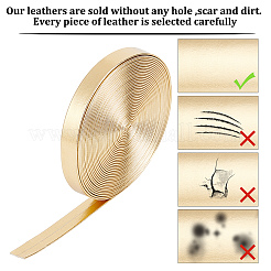 Мягкий плоский шнур из искусственной кожи LC-WH0006-03D-02