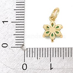 Valentinstag Messing Micro Pave Zirkonia Anhänger&nbsp;KK-H273-16G