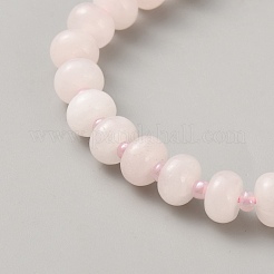 Quarzo rosa cinghie mobili&nbsp;X1-AJEW-SZC0005-47C