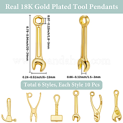 Подвески из сплава 60шт 6 стиля&nbsp;FIND-BBC0004-26