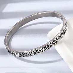 Шарнирные браслеты из нержавеющей стали 304&nbsp;BJEW-D408-21P