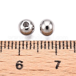 Бусины из нержавеющей стали 201 STAS-R033-5mm