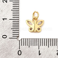 Латунные микро проложить кубического циркония подвески KK-I360-009G-01