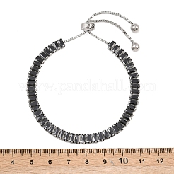 Браслеты-слайдеры из хирургической нержавеющей стали 316 BJEW-C125-17B-02