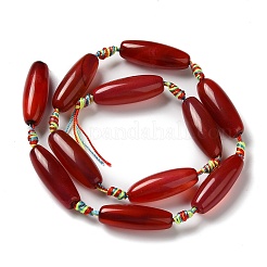 Природный агат бисер нитей G-K334-01