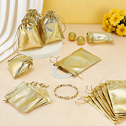 100 pz 2 stili di sacchetti in organza con coulisse&nbsp;OP-PH0001-42