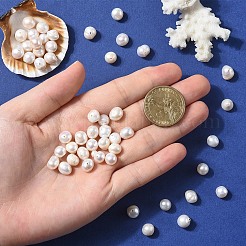 10 шт. бусины из натурального пресноводного жемчуга&nbsp;PEAR-YW0001-30