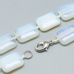 Collane di perline Opalite&nbsp;NJEW-S398-15