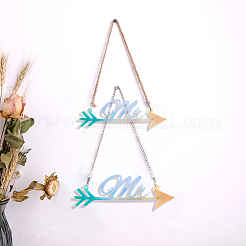 Наборы силиконовых форм для дверных табличек mrs & mr DIY-OC0003-11