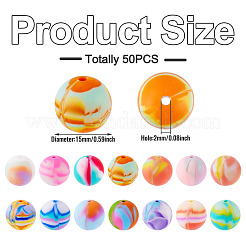 Пищевые экологически чистые силиконовые фокусные бусины&nbsp;SIL-TA0002-82