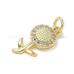 En laiton avec pendentifs en strass&nbsp;KK-CBAD872-01G-05