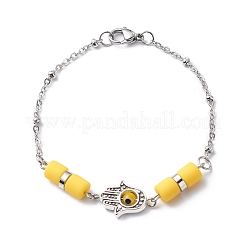 Серьги и браслеты лэмпворк ручной работы от сглаза SJEW-JS01250