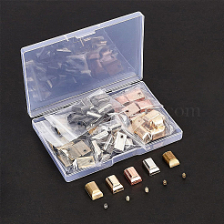 Конец шнура молния сумки сплава PALLOY-BC0001-03